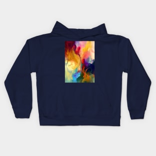 Color splash texture 2 Kids Hoodie